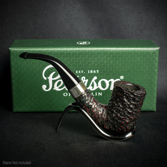 Sherlock Holmes Rathbone Rusticated by Peterson of Dublin Briar Pipe