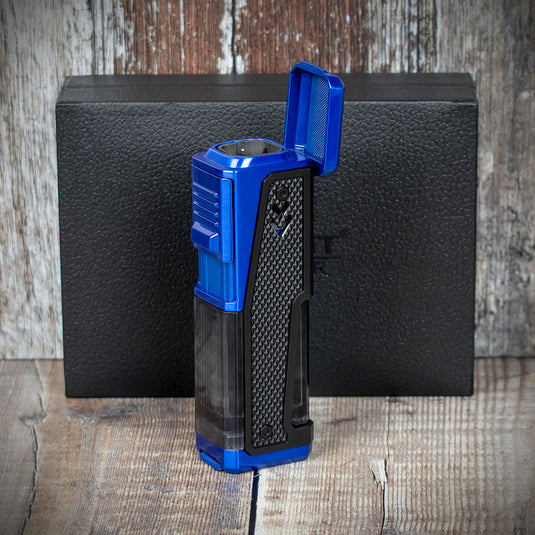 **DISC** Honest Shakespeare Cigar Lighter - Blue