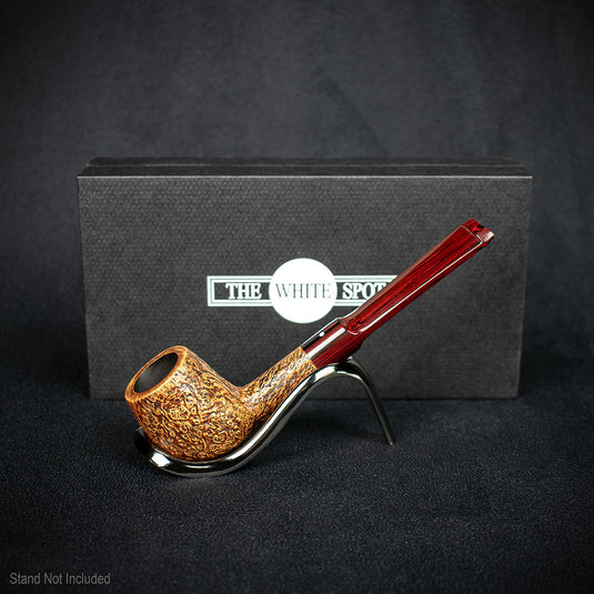 Alfred Dunhill White Spot Briar Smoking Pipe - County 3201