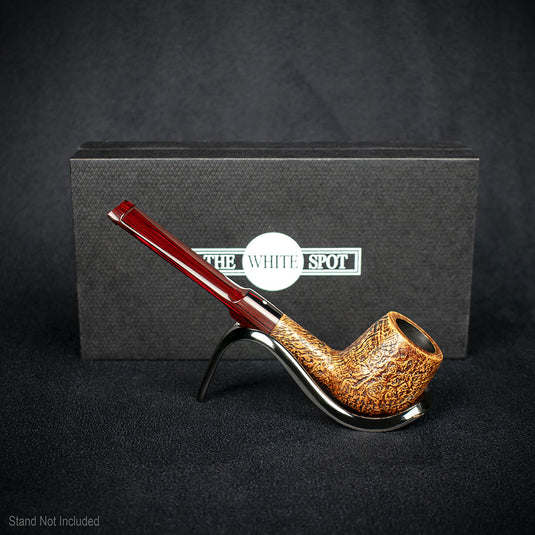 Alfred Dunhill White Spot Briar Smoking Pipe - County 3201