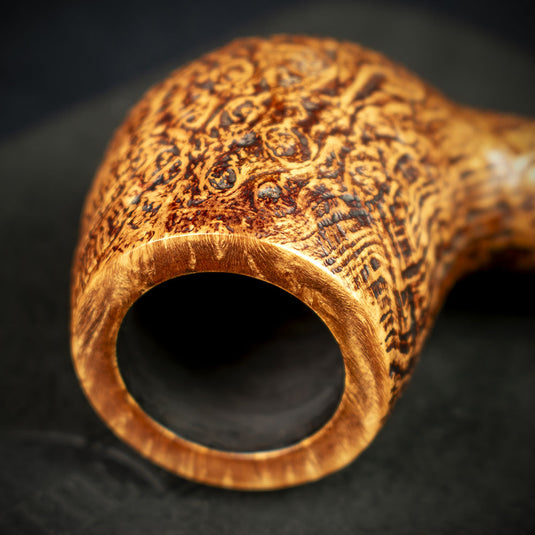 Alfred Dunhill White Spot Briar Smoking Pipe - County 3201