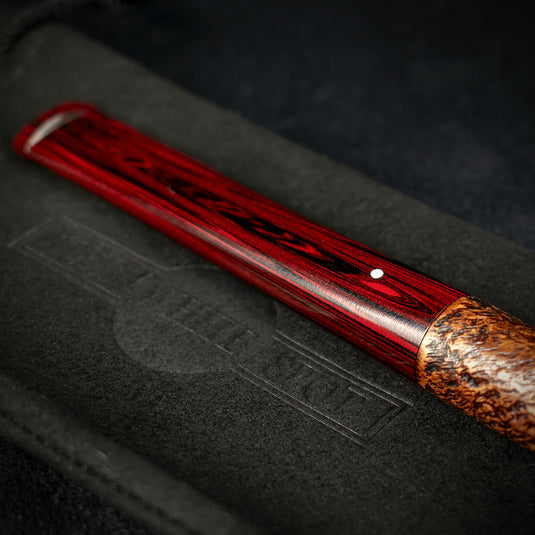 Alfred Dunhill White Spot Briar Smoking Pipe - County 4107