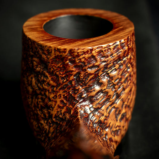 Alfred Dunhill White Spot Briar Smoking Pipe - County 5115