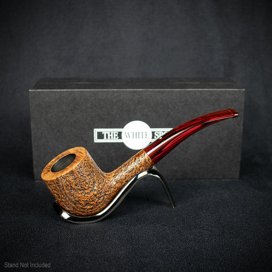 Alfred Dunhill White Spot Briar Smoking Pipe - County 5406