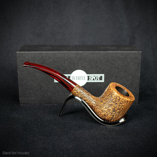 Alfred Dunhill White Spot Briar Smoking Pipe - County 5406