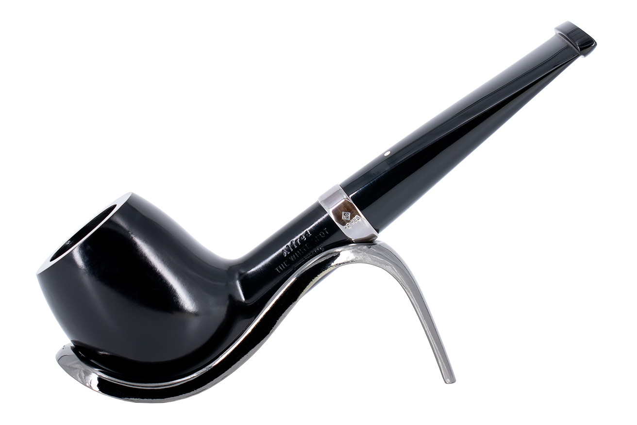 Alfred Dunhill White Spot Briar Smoking Pipe - Dress 4101 Alfred Dunhill White Spot Briar Smoking Pipe - Dress 4101