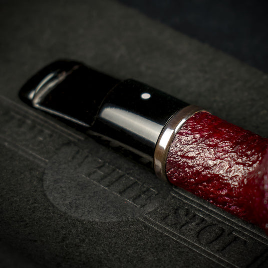 Alfred Dunhill White Spot Briar Smoking Pipe - Ruby Bark 4901