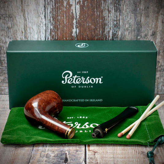 Tyrone Briar Pipe By Peterson of Dublin - Shape No. 15