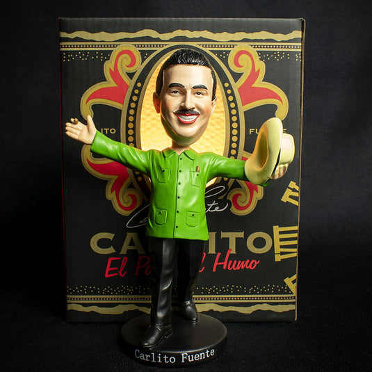 Carlos Carlito Fuente Jnr. Bobblehead (Green) With Short Story Cigar