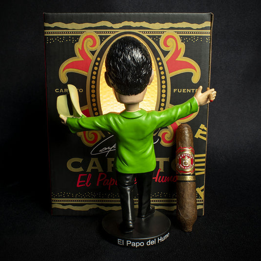 Carlos Carlito Fuente Jnr. Bobblehead (Green) With Short Story Cigar