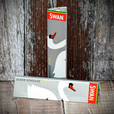 Swan | King Size Silver Rolling Papers | x 2 Booklets