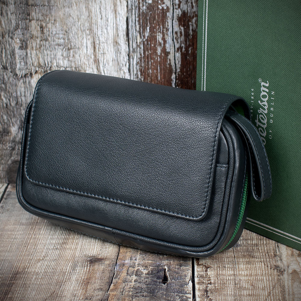 Pochette Double Poche Apia Pouch – Noir Et Blanc – 100x160x50 Mm
