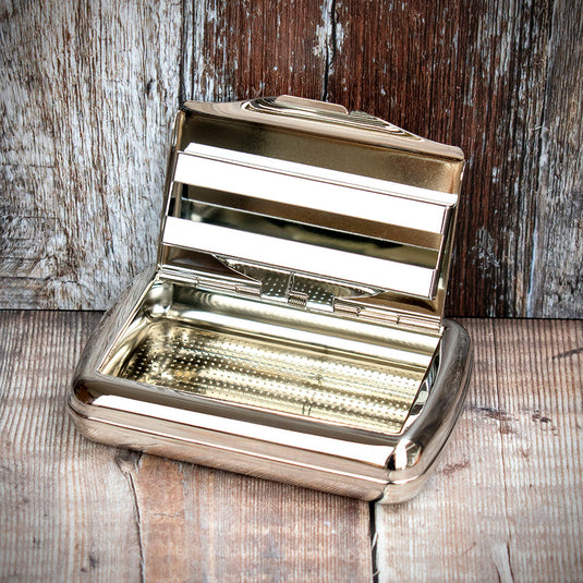 Tobacco Tin Patterned Chrome - TTP05