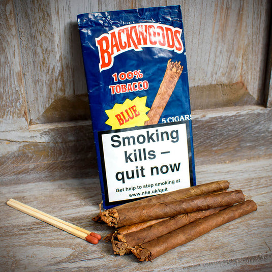 Backwoods Blue Vanilla Cigars - 5 Pack