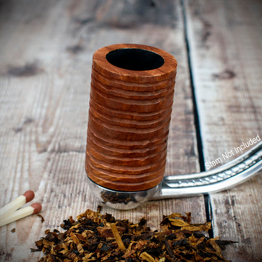 Falcon Pipe Bowl - Tall Stack Chimney Lined