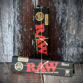 RAW | Black Classic King Size Slim Papers x 2