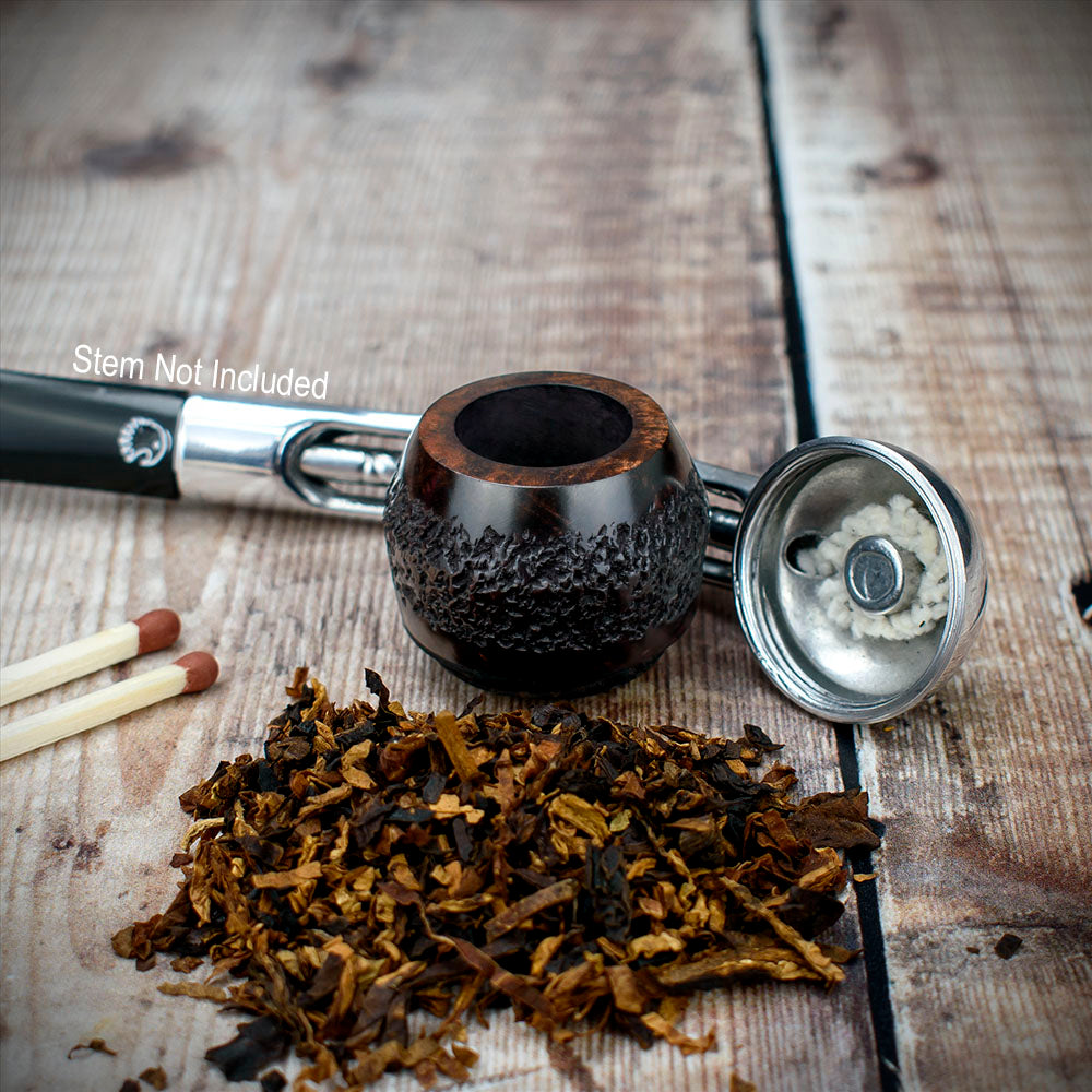 small bowl tobacco pipe Bent Stem Italian Olive Wood Prince Small Bowl Tobacco Pipe