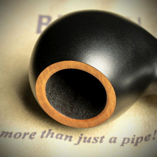 Big Ben Sylvia Black Matte 9mm Briar Pipe - Shape 842
