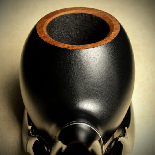 Big Ben Sylvia Black Matte 9mm Briar Pipe - Shape 842