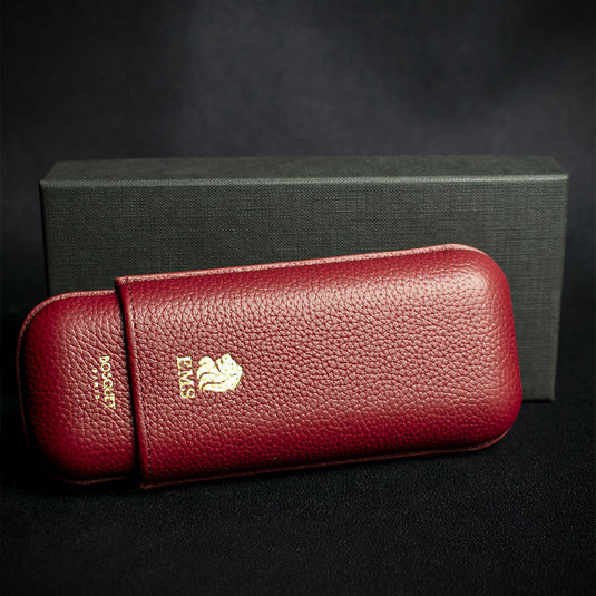 Bosquet EMS Leather Cigar Case (Limited Edition) Pomodoro