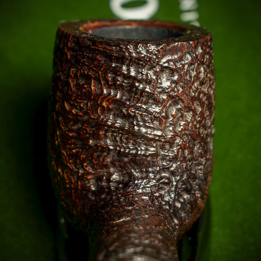 Peterson of Dublin Irish Harp 9mm Sandblast Smoking Pipe - Shape 107