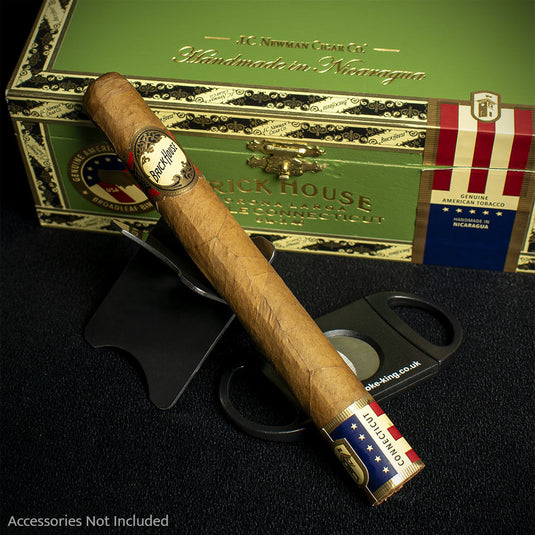 Brick House Double Connecticut Nicaragua Corona Larga Cigars - Box of 25
