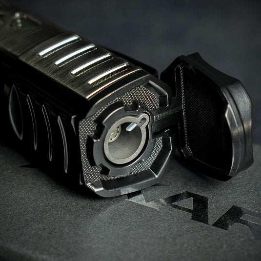 Xikar Tactical 1 Single Jet Flame Cigar Lighter -Gunmetal/ Black (551 GMBK)