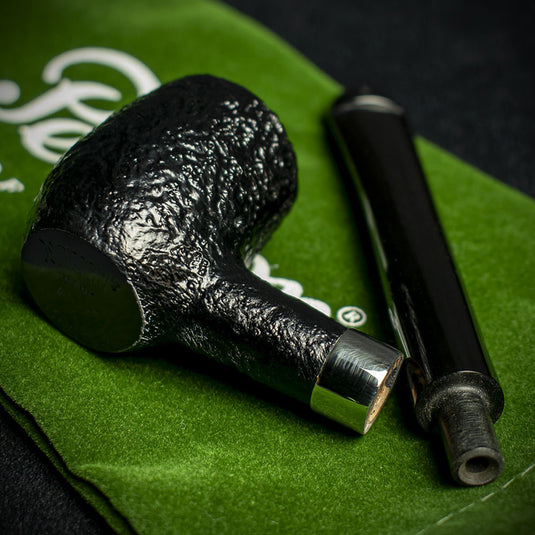 Peterson Of Dublin Sandblast Speciality Briar Smoking Pipe - Barrel