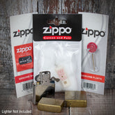 Zippo Lighter - Maintenance Service Kit (Cotton, Felt, Wick & Flints)