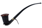 Chacom Rusticated Calabash Churchwarden Briar Pipe