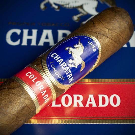 Charatan Nicaraguan Colorado Half Churchill Cigars - Box of 24