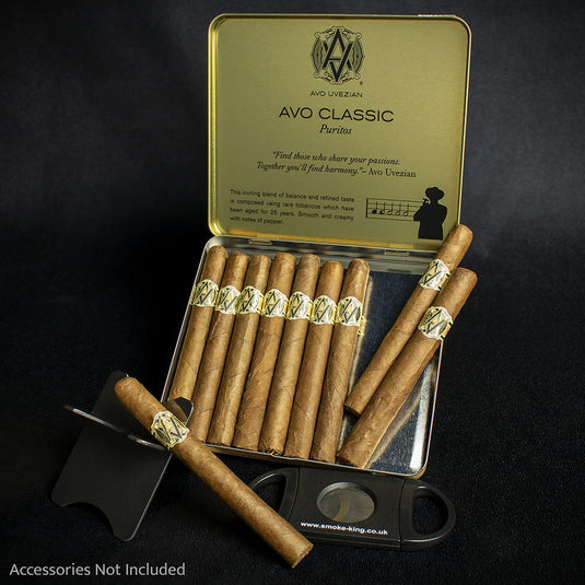 AVO Classic Uvezian Puritos - Tin 10 Cigars