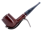 Savinelli Lunaria Smooth Briar Smoking Pipe - Shape 141KS 6mm