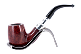 Peterson of Dublin Red Spigot Briar Smoking Pipe - Shape 65