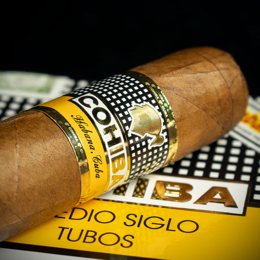 Cohiba Medio Siglo Tubos Cuban Cigars - Pack of 3