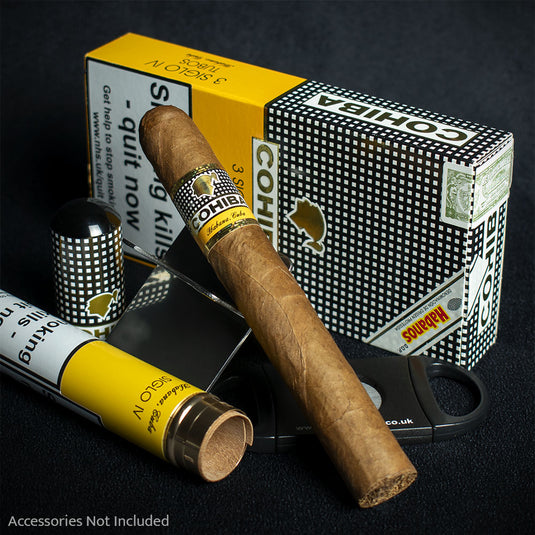 Cohiba Siglo IV Tubos Cuban Cigars - 3 Pack