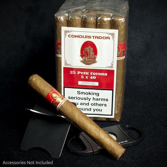 Conquistador Petit Corona Cigars - Bundle of 25