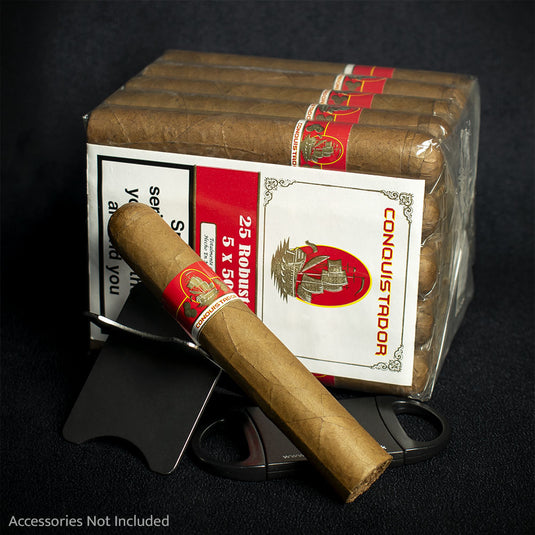 Conquistador Robusto Cigars - Bundle of 25