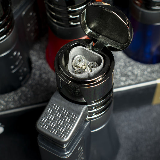 Palio Vesuvio Triple Jet Flame Lighter - Assorted Colours