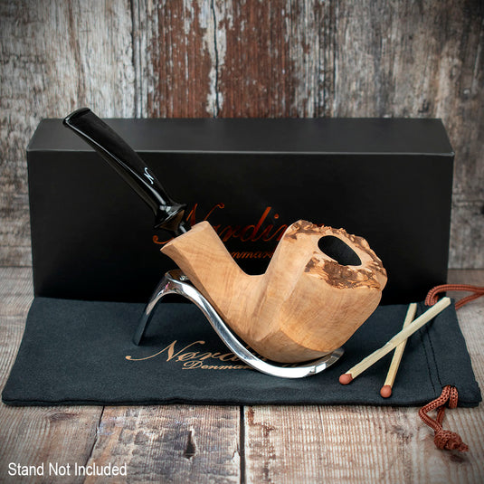 Erik Nording Signature Smooth Briar Pipe - No.13