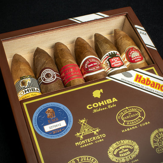 Cuban Piramides Havana Cigar Sampler - Box of 6