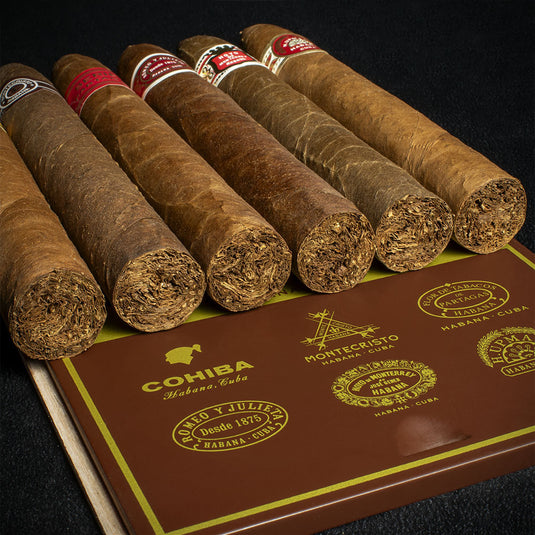 Cuban Piramides Havana Cigar Sampler - Box of 6