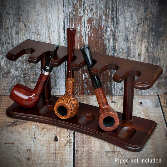 6 Pipe Wooden Rack - PR6A