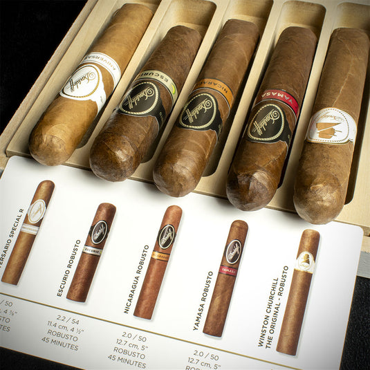 Davidoff Robusto Selection Sampler - 5 Cigars