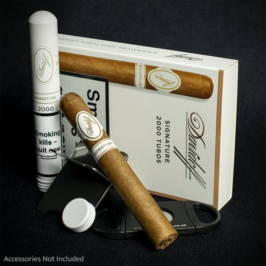 Davidoff Signature 2000 Tubos Cigars - Pack of 4