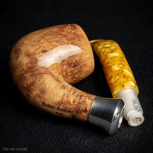 Design Berlin Amber II Briar Pipe - Shape DBP036