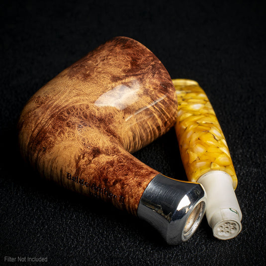Design Berlin Amber II Briar Pipe - Shape DBP035