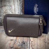 Savinelli Astuccio T671 (Brown) Leather Pipe Case