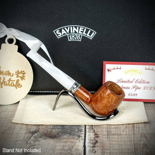 Savinelli 2023 Ltd Edition Christmas Briar Smoking Pipe - (61/69)