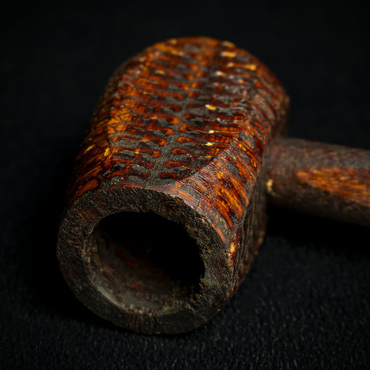 Missouri Meerschaum Diamond Back Corn Cob Pipe